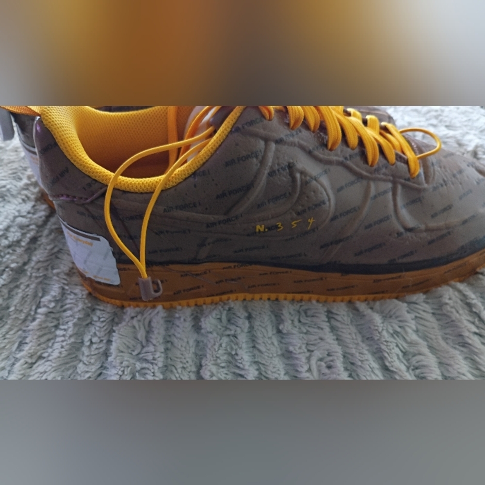 NIKE AIR FORCE ONES... EXPERIMENTAL UPS... NEW - Picture 4 of 15
